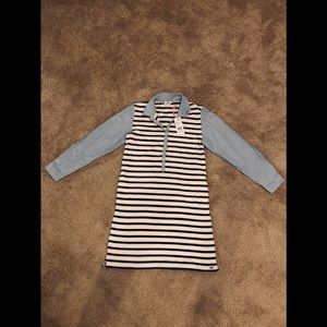 Vineyard Vines Girls Stripped Oxford Dress
